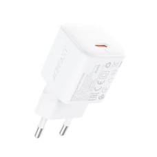 Зарядний блок живлення Type-C ACEFAST A118 mini GaN 30 W 5 V 3 A білий (RZN-23105636)
