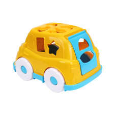Ігровий набір сортер Автобус Technok Toys 5903 пластик 10 фігур жовтий (RZN-23099336)
