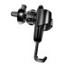 Тримач для гаджетів на дефлектор Baseus Gravity Car Mount пластик чорний (RZN-23098663)