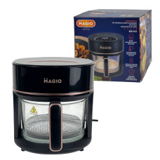 Аерогриль-фритюрниця мультипіч MAGIO МG-412 безмасляна 1350 Вт 3.5 л (RZN-23102997)