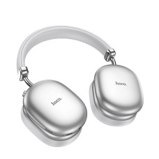 Навушники бездротові накладні HOCO W35 Max Auspicious ANC Bluetooth сріблястий (RZN-23103281)