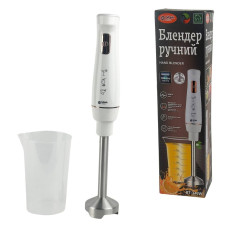Блендер занурювальний з мірним стаканом BITEK BT-346B 1600 Вт 0.6 л білий (RZN-23102150)
