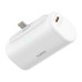 Універсальна мобільна батарея 5000 mAh Baseus Compact Type-C Edition 20 W повербанк білий (RZN-23104828)