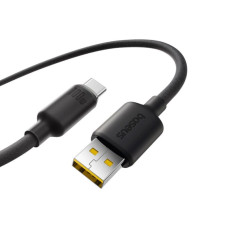 Кабель USB/Type-C 1 м Baseus Foamed 100 Вт чорний (RZN-23106339)
