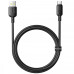 Кабель USB/Type-C 1 м Baseus Foamed 100 Вт чорний (RZN-23106339) Кабель USB/Type-C 1 м Baseus Foamed 100 Вт чорний (RZN-23106339)