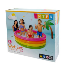 Дитячий надувний басейн Intex 58924NP 168 х 46 см різнобарвний (RZN-23101920)