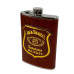 Фляга 270 мл Jack Daniels у барсетці коричневий (RZN-23101750)