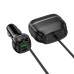 Автомобільний зарядний пристрій USB+Type-C HOCO Z59 Rank з прикурювачами 240 W чорний (RZN-23104527)