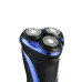 Електробритва VGR V-306 роторна водонепроникна чорний з синім (RZN-23093374)