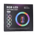 Кільцева лампа 36 см MJ36 USB LED RGB 3 тримачі (RZN-23094991)