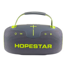 Колонка портативна HOPESTAR Party Box 150 Bluetooth LED сірий (RZN-23103308)