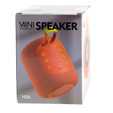 Колонка портативна HOPESTAR H56 Bluetooth LED помаранчевий (RZN-23102862)