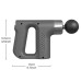 Масажер портативний Fascial Gun KH-740 перкусійний чорний (RZN-23101711)