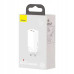 Зарядний блок живлення Type-C+USB Baseus GaN2 Lite 65 W 20 V 3.25 А білий (RZN-23105729) Зарядний блок живлення Type-C+USB Baseus GaN2 Lite 65 W 20 V 3.25 А білий (RZN-23105729)