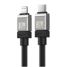 Кабель Type-C/Apple Lightning 2 м Baseus CoolPlay 20 Вт чорний (RZN-23104840)