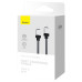 Кабель Type-C/Apple Lightning 2 м Baseus CoolPlay 20 Вт чорний (RZN-23104840)