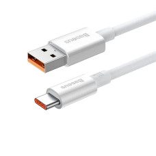 Кабель USB/Type-C 1.5 м Baseus Superior 100 Вт білий (RZN-23105731)