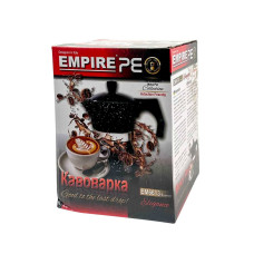 Кавоварка гейзерна алюмінієва Empire EM-6613 Граніт V 500 мл чорний (RZN-23102036)