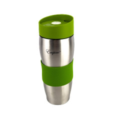 Термокухоль нержавіюча сталь 0.4 л Empire ЕМ-1517-1 з клапаном зелений (RZN-23099596) Термокухоль нержавіюча сталь 0.4 л Empire ЕМ-1517-1 з клапаном зелений (RZN-23099596)