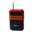 Радіоприймач BKK B872 USB MP3 червоний з чорним (RZN-23092793)