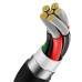 Кабель USB/Type-C 1 м Baseus Superior 100 Вт чорний (RZN-23104222) Кабель USB/Type-C 1 м Baseus Superior 100 Вт чорний (RZN-23104222)