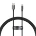 Кабель USB/Type-C 1 м Baseus Superior 100 Вт чорний (RZN-23104222) Кабель USB/Type-C 1 м Baseus Superior 100 Вт чорний (RZN-23104222)