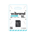 Карта пам'яті 16 GB Wibrand МicroSDНC UHS-I Сlass 10 з адаптером чорний (RZN-23105466)