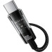 Кабель USB/Type-C 2 м Baseus Gem 100 Вт чорний (RZN-23105875) Кабель USB/Type-C 2 м Baseus Gem 100 Вт чорний (RZN-23105875)