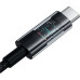 Кабель USB/Type-C 2 м Baseus Gem 100 Вт чорний (RZN-23105875) Кабель USB/Type-C 2 м Baseus Gem 100 Вт чорний (RZN-23105875)