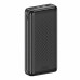 Універсальна мобільна батарея 20000 mAh XO PB309 22.5 W повербанк з дисплеєм чорний (RZN-23105648)
