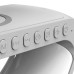 Колонка портативна з годинником Smart Light бездротова зарядка Bluetooth LED білий (RZN-23097238)