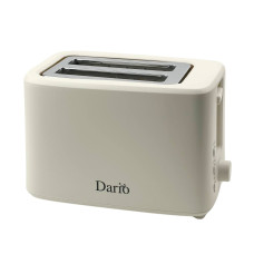 Тостер Dario DT1007 750 Вт 2 відділення бежевий (RZN-23102835)