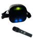 Колонка портативна з мікрофоном YS-А23 Bluetooth LED чорний (RZN-23094705)