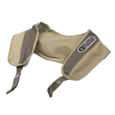 Масажер комір Cervical Massage Shawls перкусійний бежевий (RZN-23103192)