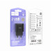 Зарядний блок живлення 2xUSB HOCO C141A Smart 5 V 2.1 A чорний (RZN-23106376)