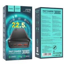 Універсальна мобільна батарея 30000 mAh Hoco J101B Astute 22.5 W повербанк чорний (RZN-23099496)