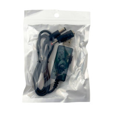Кабель для роутера USB/DC connector 1 м 9 V/12 V чорний (RZN-23105679)