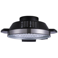 Мультиварка-скороварка-аерогриль Vilgrand VMC1057P 1500 Вт 6 л чорний зі сріблястим (RZN-23102741)