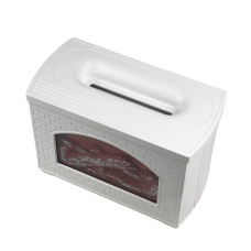 Зволожувач повітря Камін LT-9058 ультразвуковий 270 мл білий (RZN-23103830)