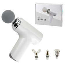 Масажер портативний Fascial MG-203 перкусійний білий (RZN-23102716)