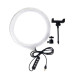 Кільцева лампа 26 см Livestreaming Lamp 3D USB LED RGB (RZN-23094988)