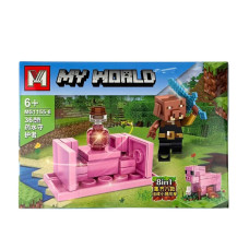 Конструктор Minecraft 1155 My World мікс (RZN-23101397)