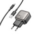 Зарядний пристрій з кабелем 2xUSB/Type-C 1 м BOROFONE BAS51A Absolute 12 W 5 V 2.4 А чорний (RZN-23106419) Зарядний пристрій з кабелем 2xUSB/Type-C 1 м BOROFONE BAS51A Absolute 12 W 5 V 2.4 А чорний (RZN-23106419)