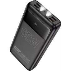 Універсальна мобільна батарея 30000 mAh Hoco DB81 Apollo 65 W повербанк з дисплеєм чорний (RZN-23101336)