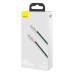 Кабель Type-C/Apple Lightning 1 м Baseus Cafule Series Metal 20 Вт зелений (RZN-23106806)