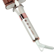 Плойка на п'ять хвиль VGR V-528 керамічне покриття 60 Вт білий з рожевим (RZN-23102513)