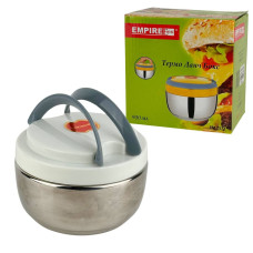 Ланч-бокс універсальний металевий Empire EM1577 білий (RZN-23102422) Ланч-бокс універсальний металевий Empire EM1577 білий (RZN-23102422)