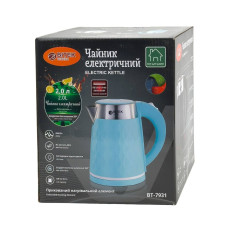 Електрочайник BITEK BT-7931 нержавіюча сталь 2 л білий (RZN-23102735)