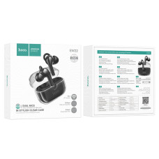 Навушники бездротові вакуумні HOCO EW22 Cantante Bluetooth чорний (RZN-23101213)