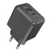 Зарядний блок живлення Type-C+USB HOCO CS14A Ocean 20 W 12 V 1.67 A чорний (RZN-23103426) Зарядний блок живлення Type-C+USB HOCO CS14A Ocean 20 W 12 V 1.67 A чорний (RZN-23103426)